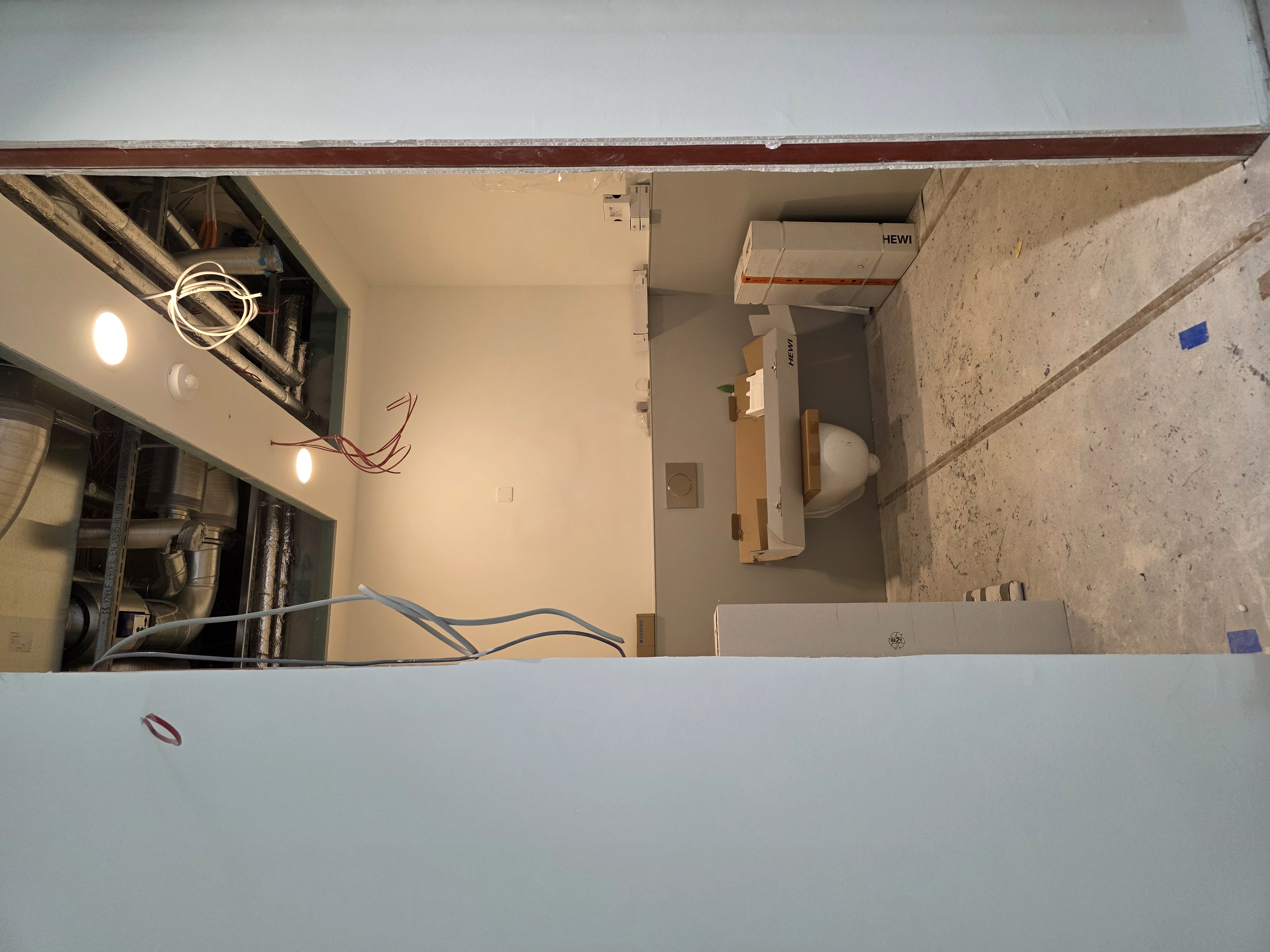 Fortschritt Toiletten 