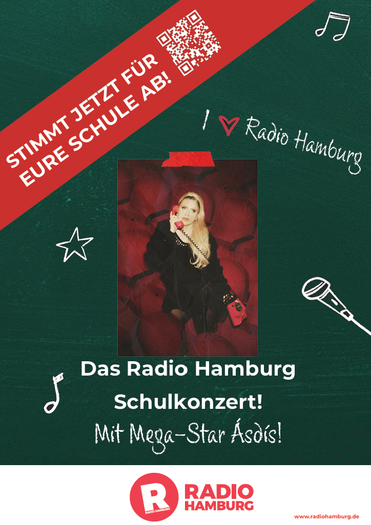 Radio Hamburg verlost ein Schulkonzert